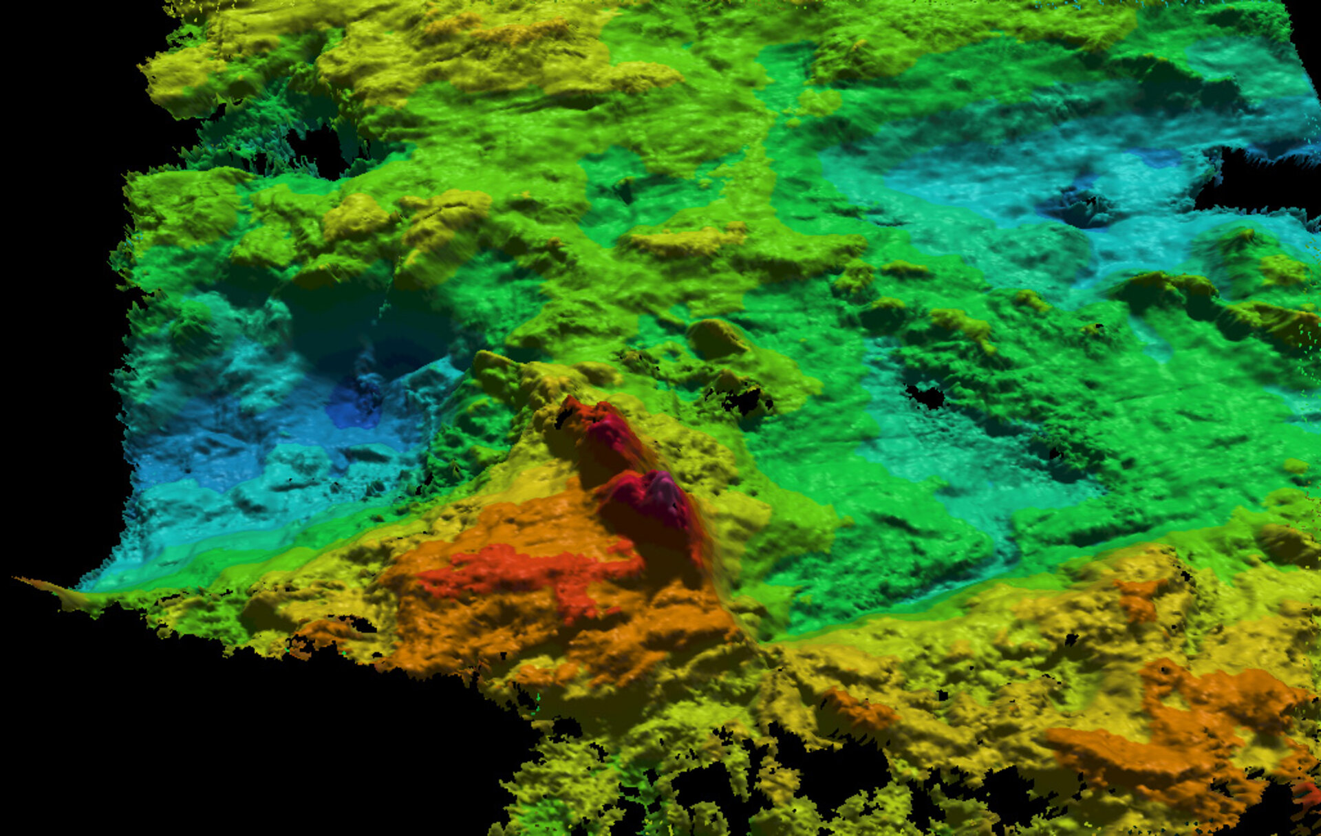 Deformation following the Landers quake