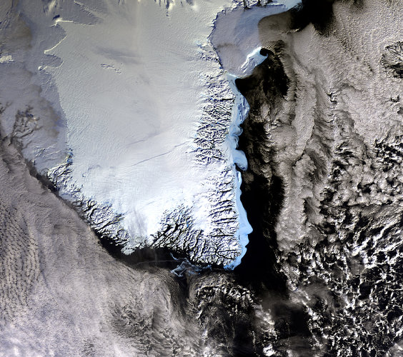 Envisat image of South Greenland