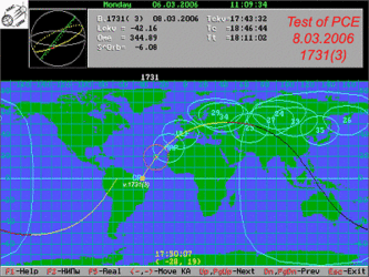 ISS passed directly over Gran Canaria and Madrid during the test