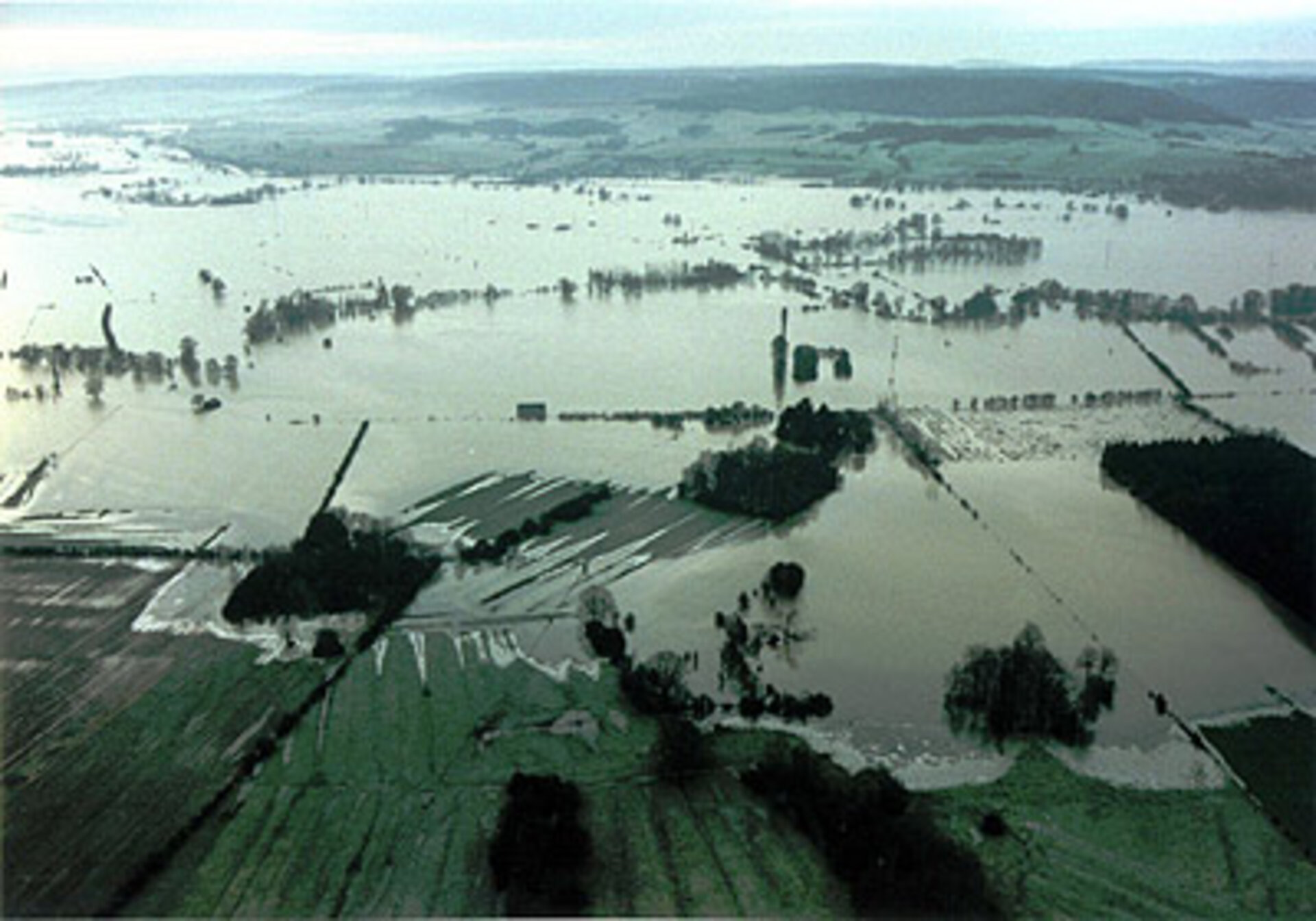 Les inondations de la Meuse.
