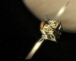 Artist's impression of Venus Express