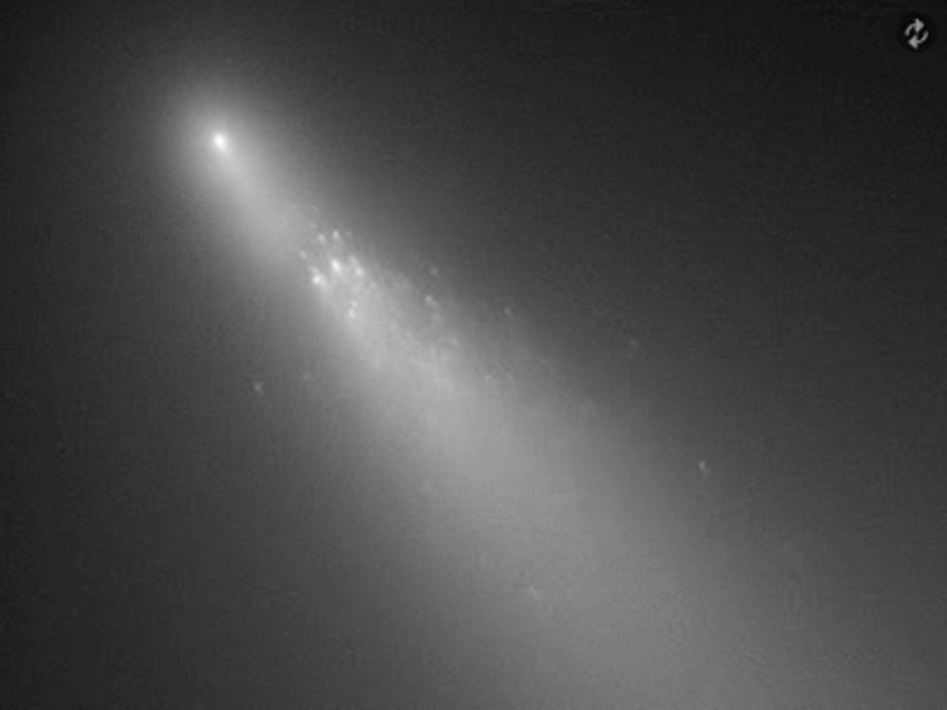 Breakup of Comet 73P/Schwassmann-Wachmann 3