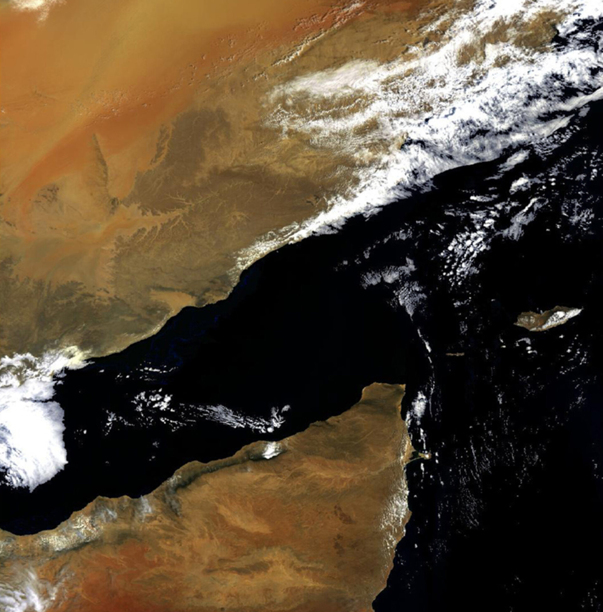 Envisat image of the Gulf of Aden