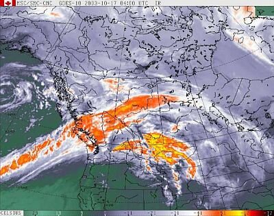 Floods affect large areas