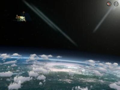 GOME-2 captures light reflected from the Earth's surface