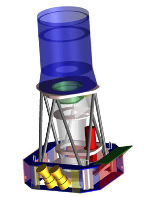 Structure du télescope CoRoTel