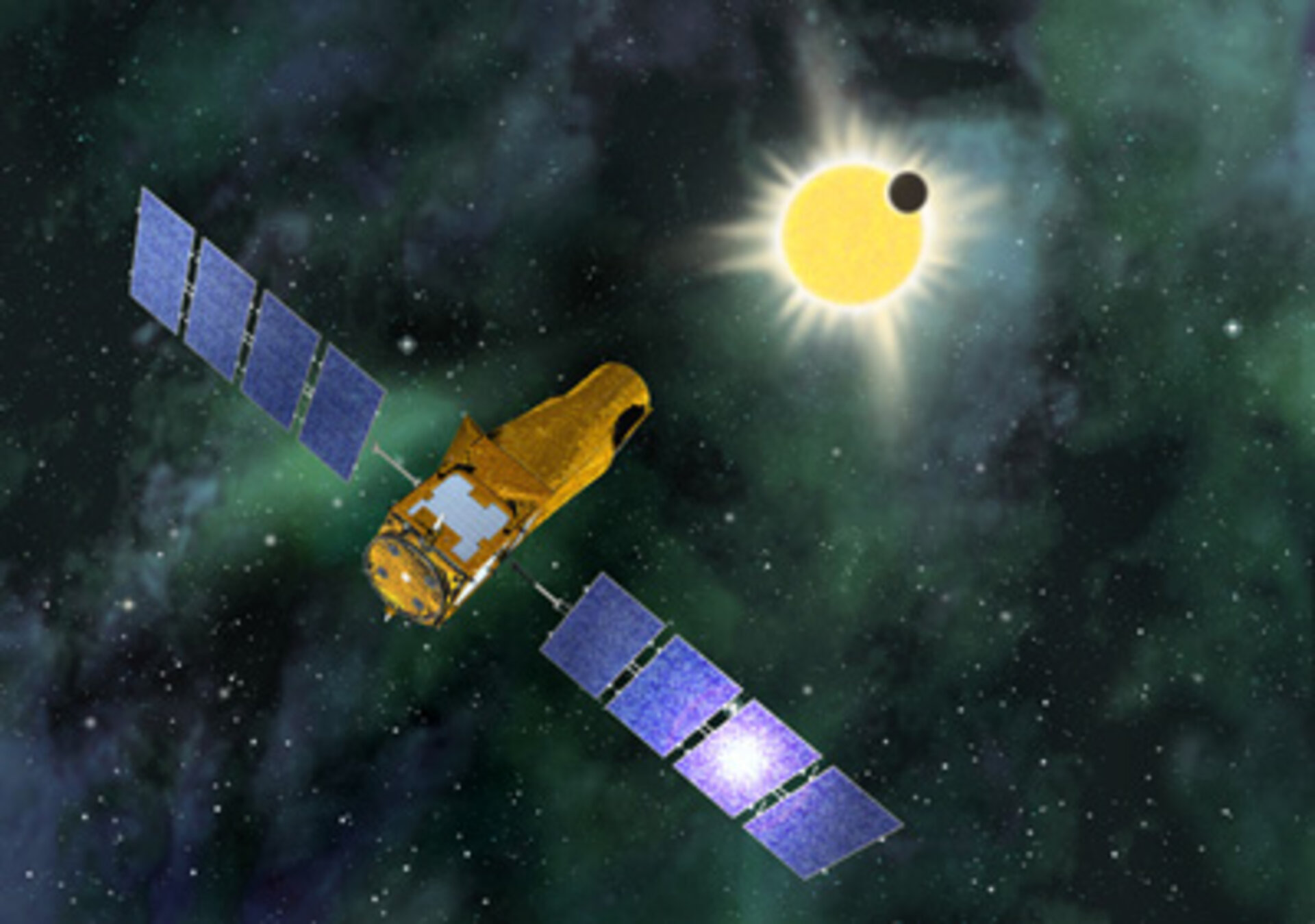 Le satellite Corot observe un transit planétaire