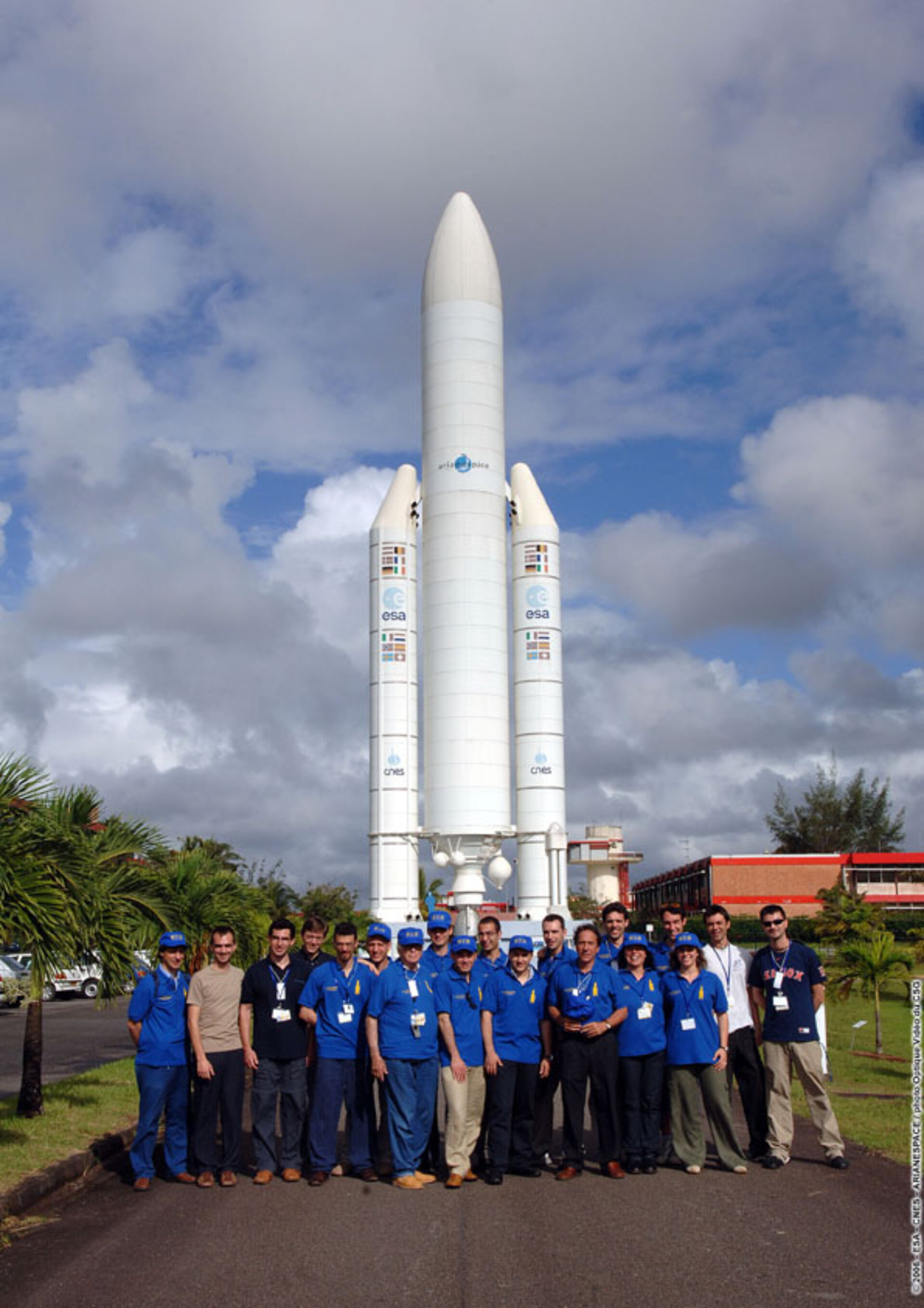 Sapienza University Master students in Kourou