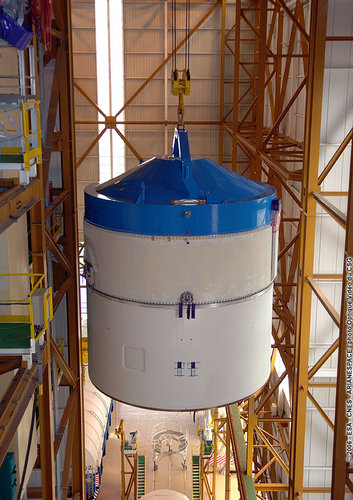 Hoisting of cryogenic upper stage