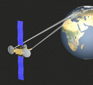 Small geostationary satellite (artist's impression)