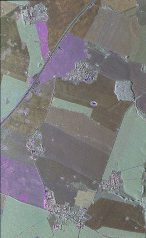 Airborne radar image 24 May 2006