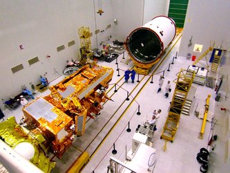 MetOp ready for encapsulation