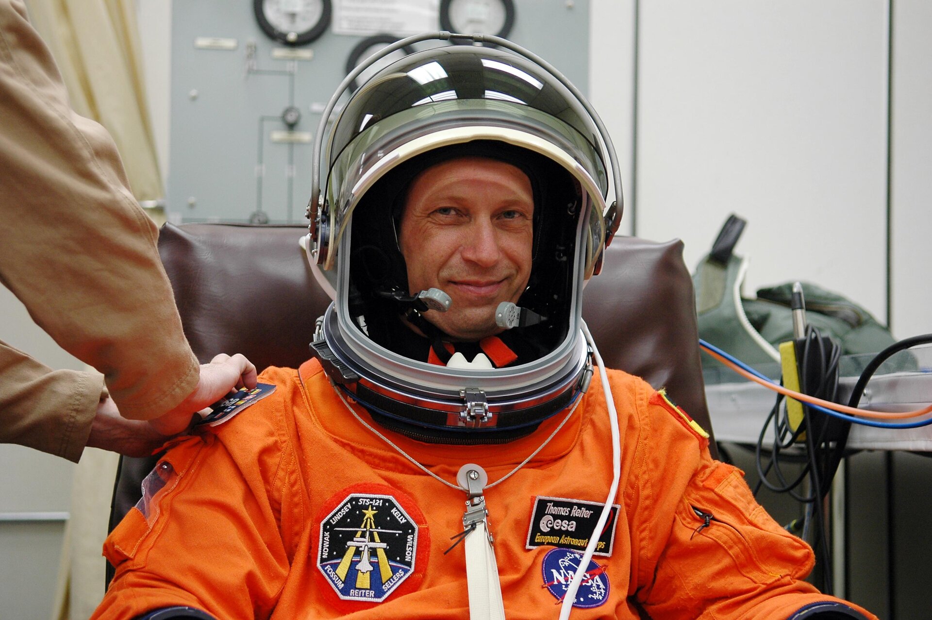 ESA-Astronaut Thomas Reiter