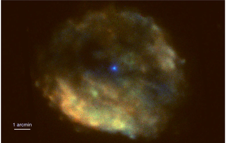 XMM-Newton's view of supernova remnant RCW 103