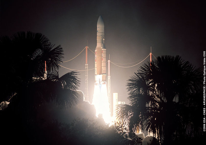 Launch of Ariane 5 ECA