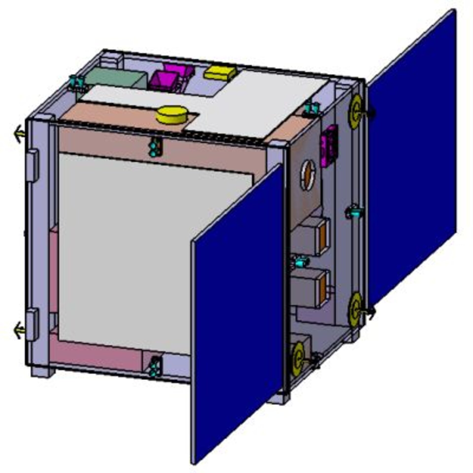 Preliminary design for the larger of the two Proba-3 spacecraft