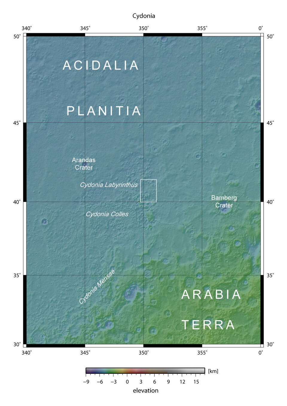 Regione di Cydonia