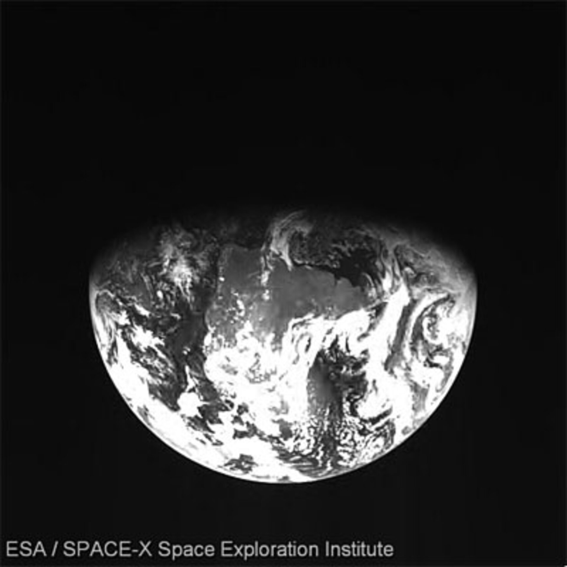 Erdaufgang beobachtet von SMART-1 am 29. August 2006