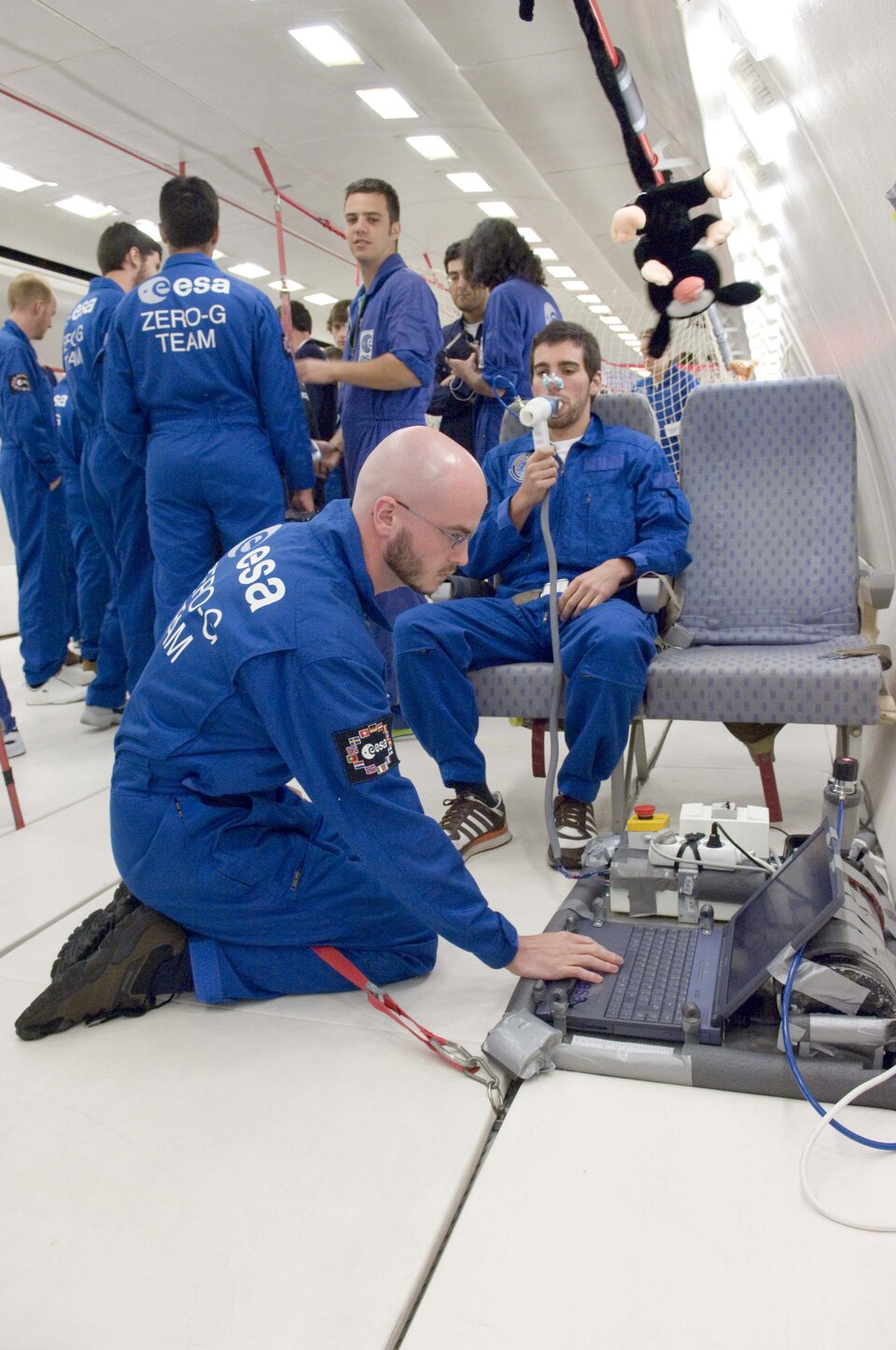 Preparing the experiment for Zero-G