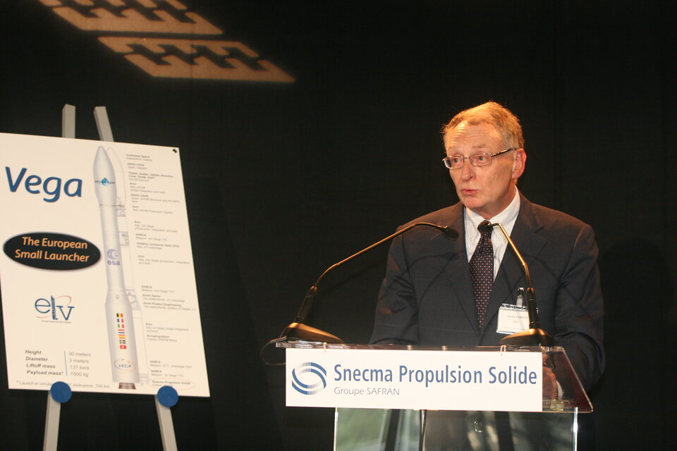 Antonio Fabrizi, Directeur des Lanceurs de l'ESA