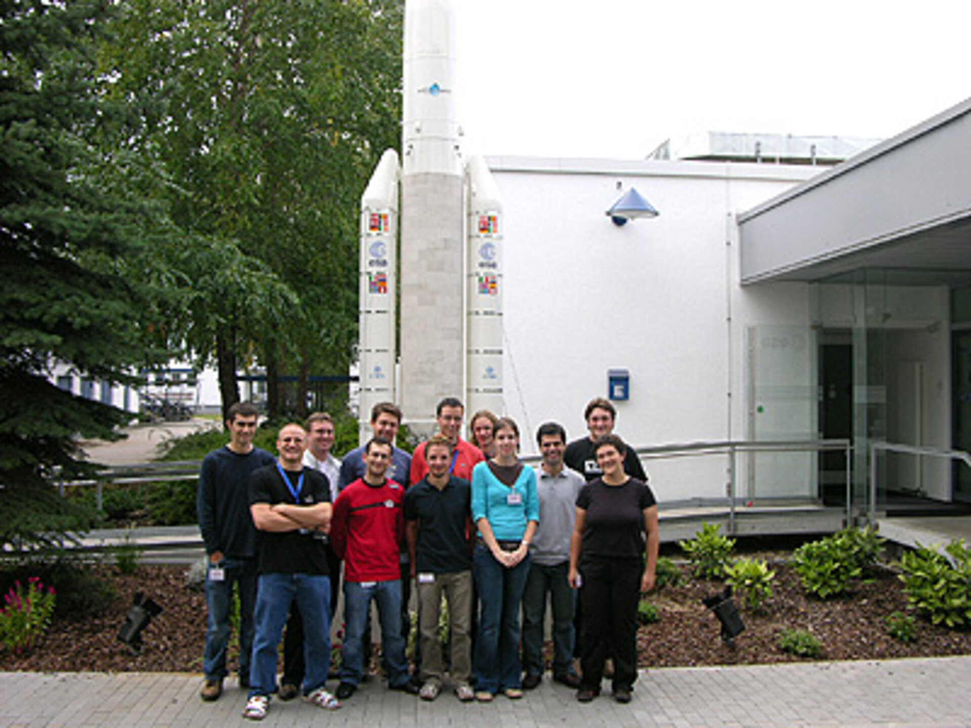 SSETI workshop participants at ESOC