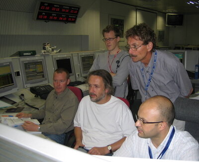 Cluster controllers watched the eclipse closely