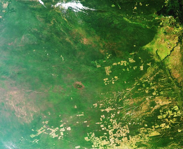 Envisat image of Paraguay