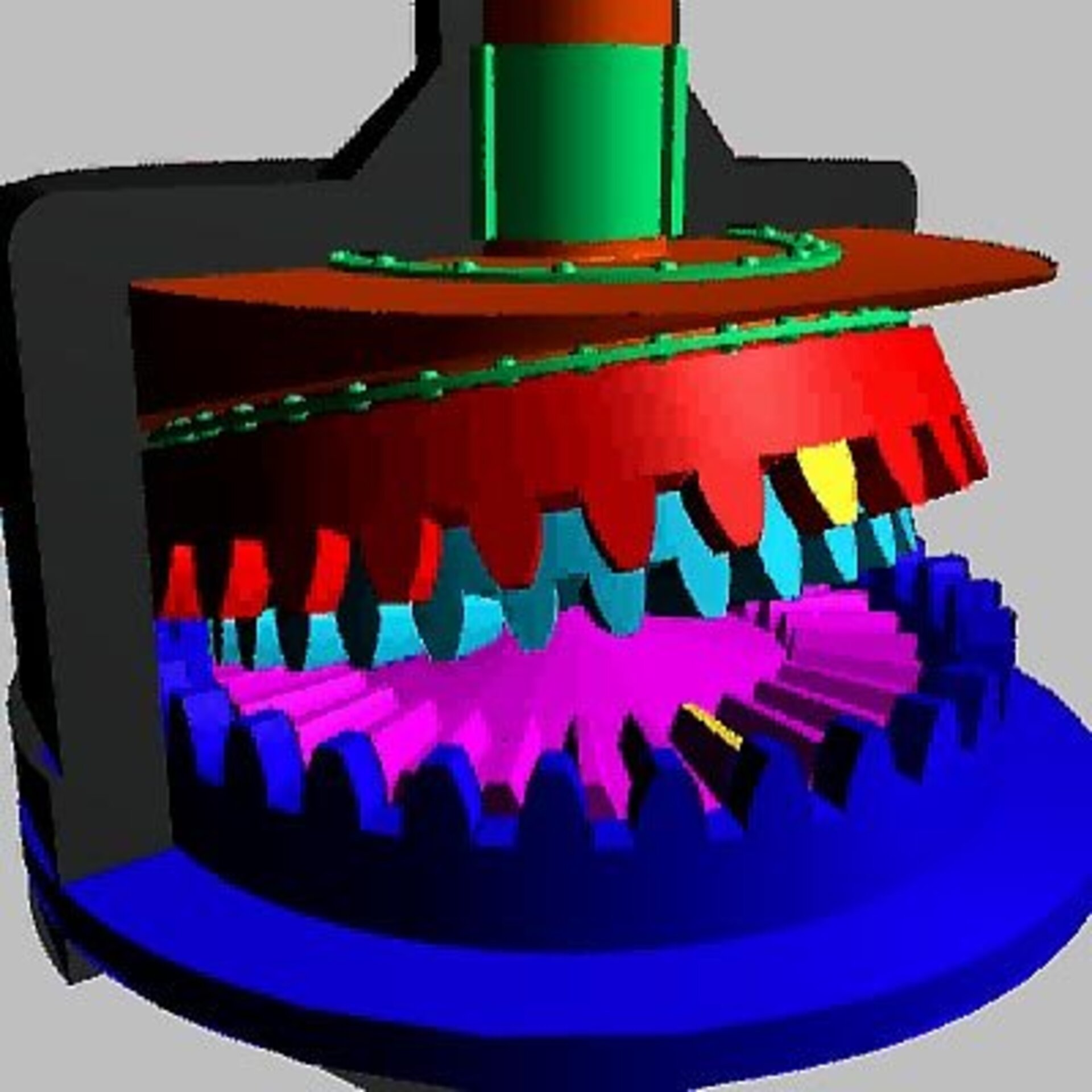 ITI project: Nutating gearbox for drilling on other planets