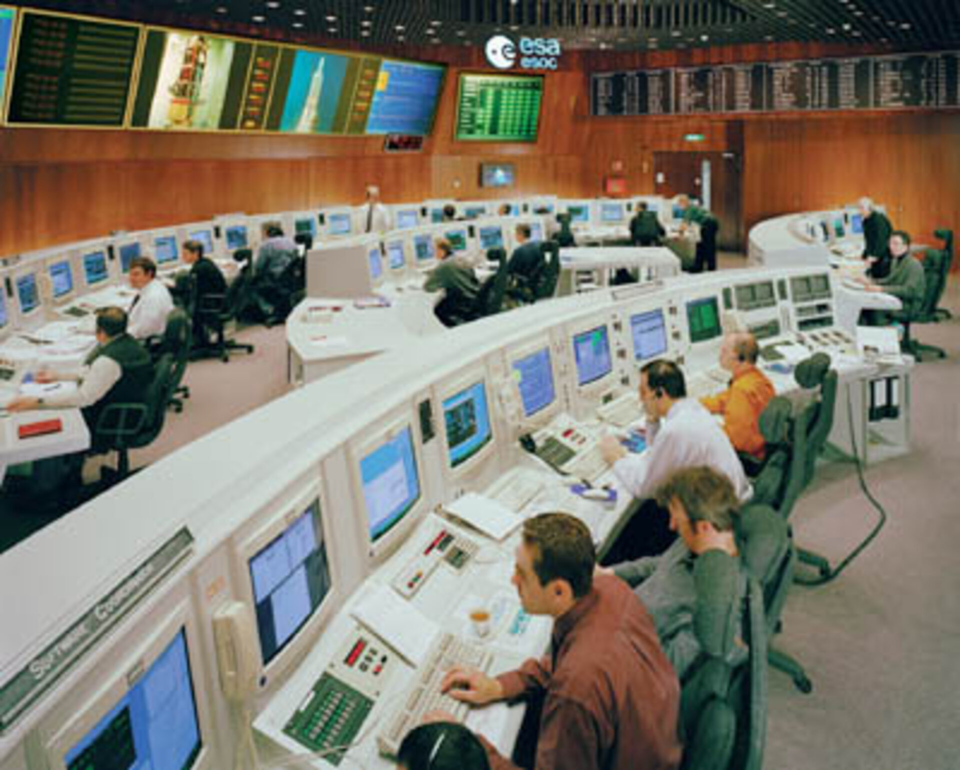 Main Control Room at ESOC