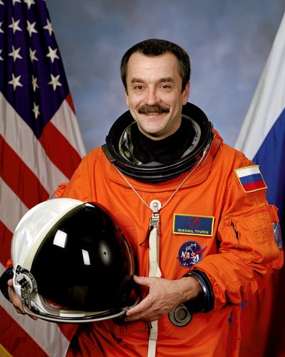 Russian cosmonaut Mikhail Tyurin