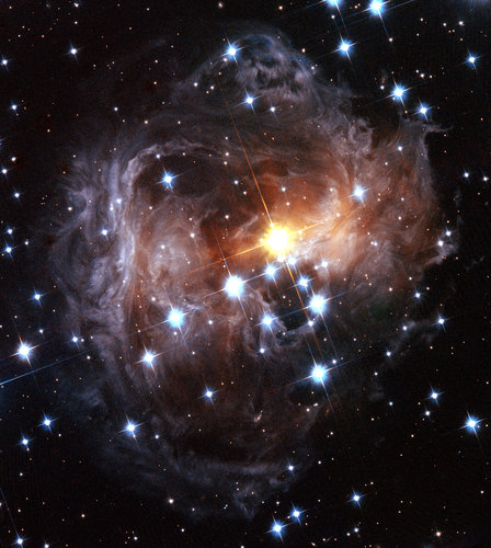 Spectacular view of V838 Monocerotis light echo
