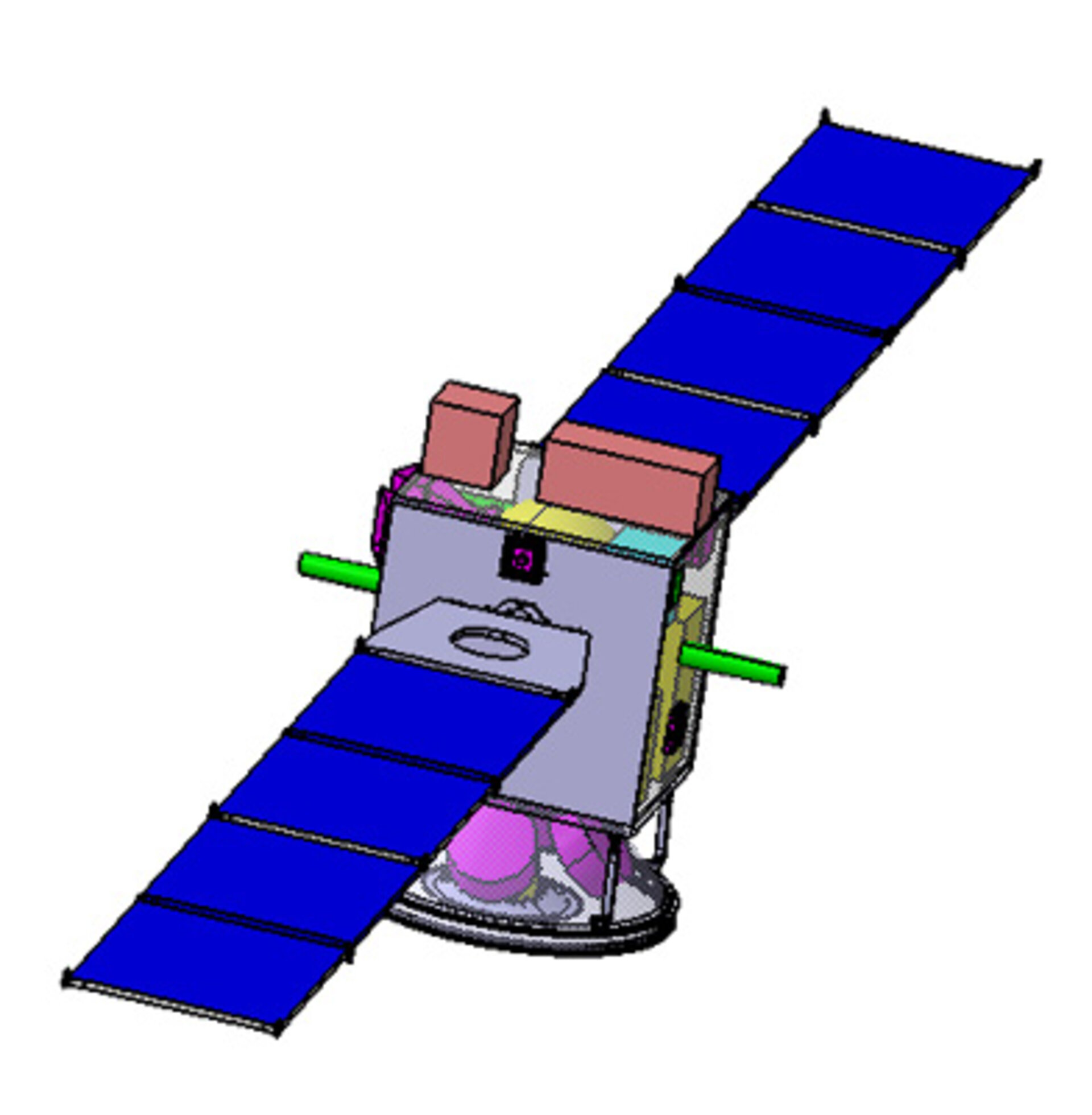 A possible design of the ESMO spacecraft