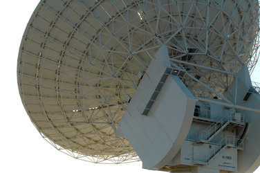 Cebreros Antenna - Back view of the main dish