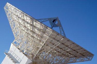 Cebreros Antenna - Main dish seen from the side