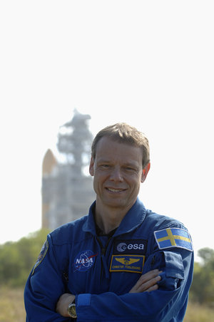 ESA astronaut Christer Fuglesang during final training at NASA's Kennedy Space Center