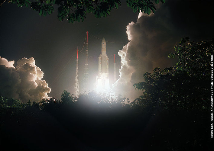 Fifth Ariane 5 launch 2006