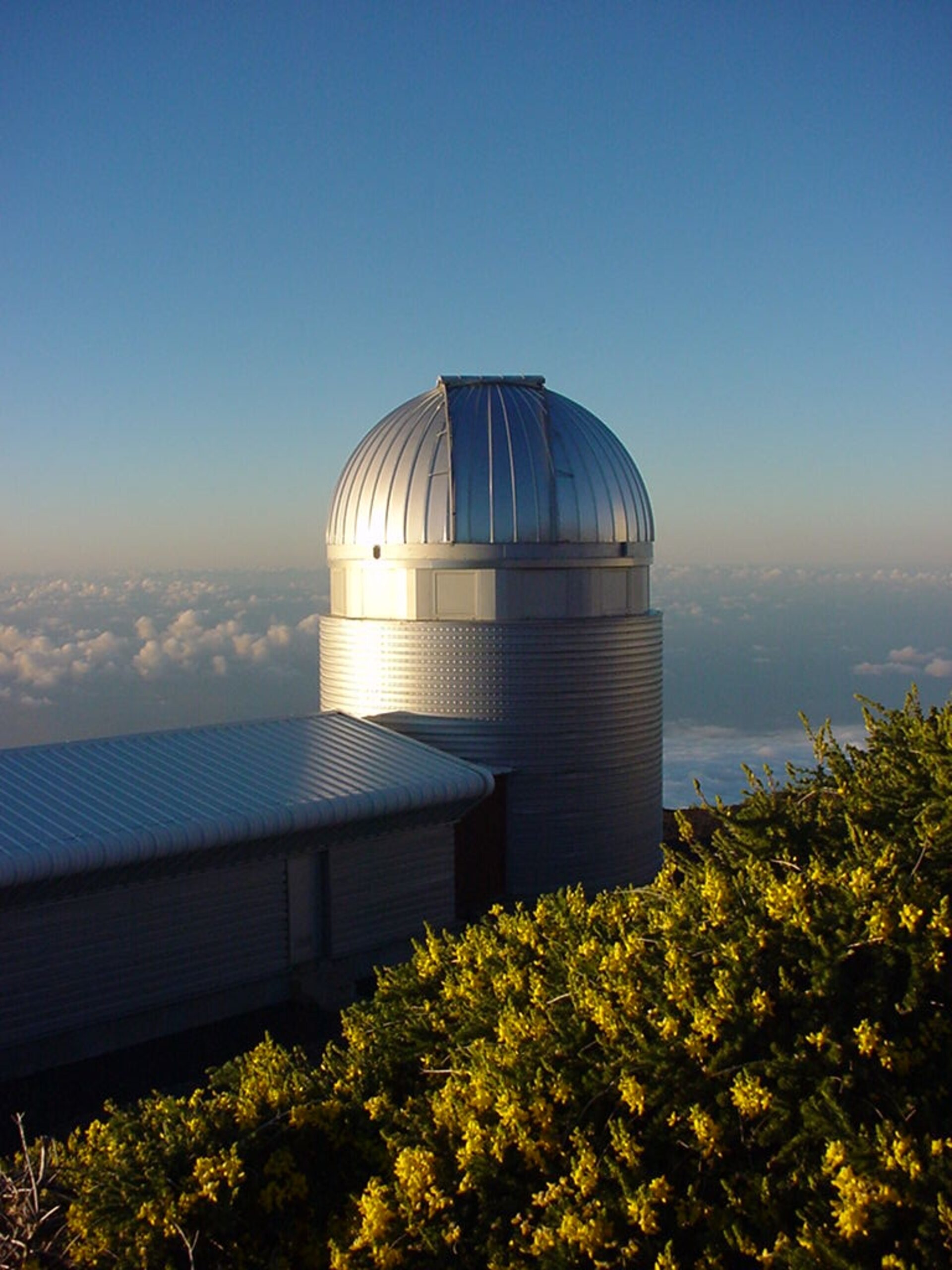 Le télescope Mercator aux Canaries (La Palma)