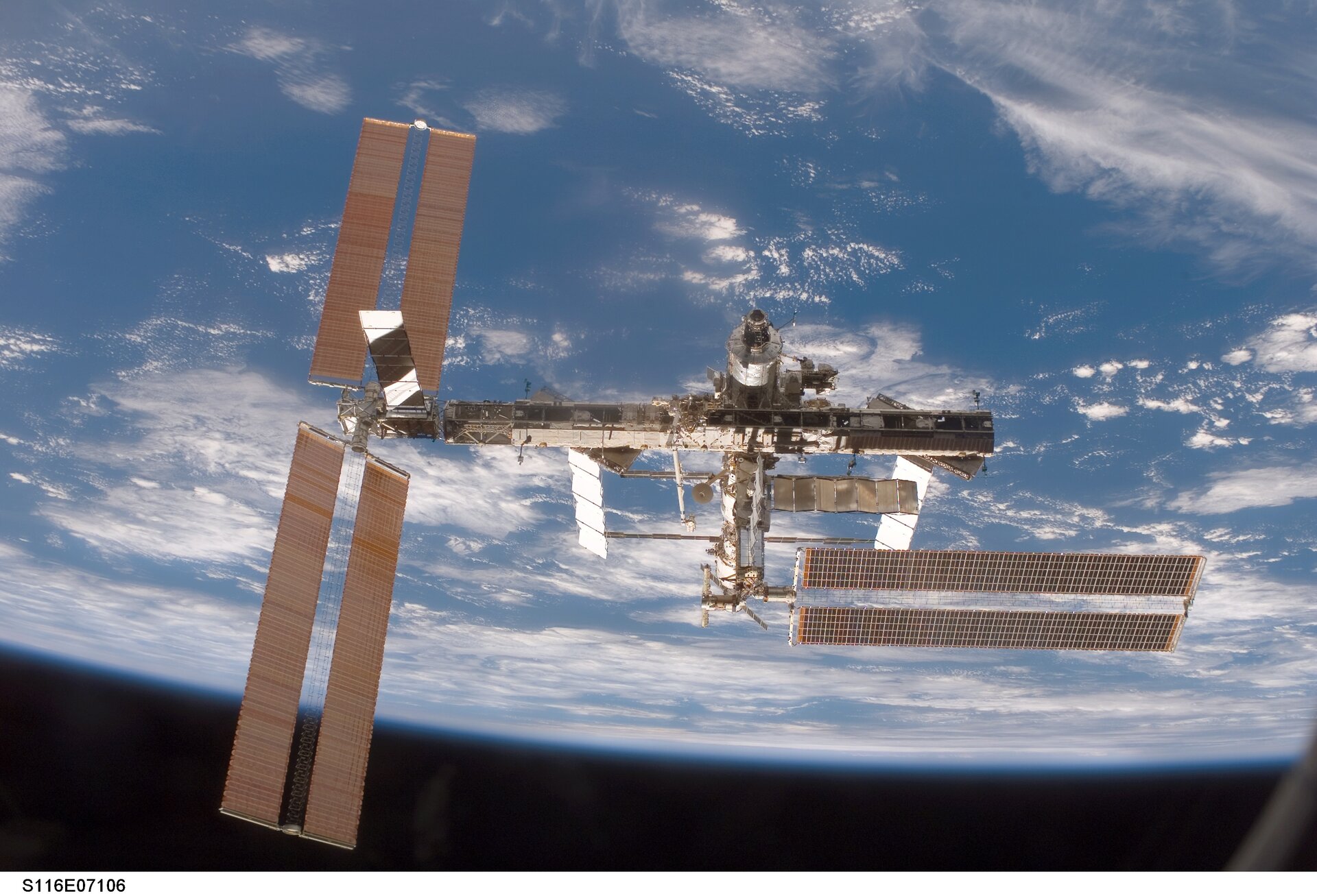 La ISS come appare dopo la missione Discovery