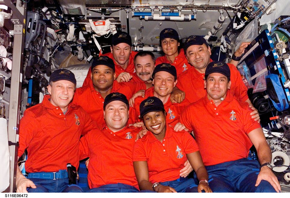 Christer Fuglesang och hans kollegors rymdskytteluppdrag STS-116