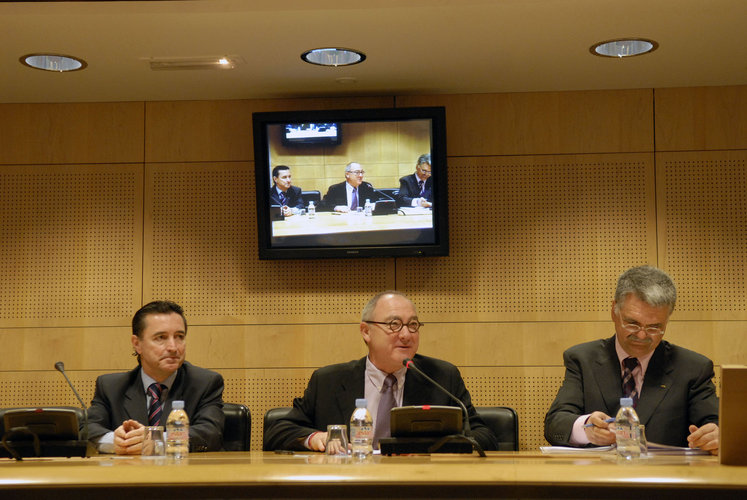 ESA's Director General, Mr. Jean-Jacques Dordain during the annual press conference (2006)