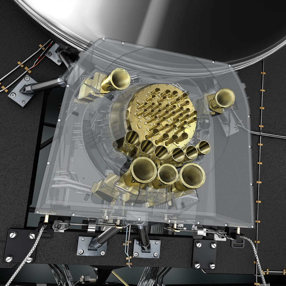 Planck instrument focal plane