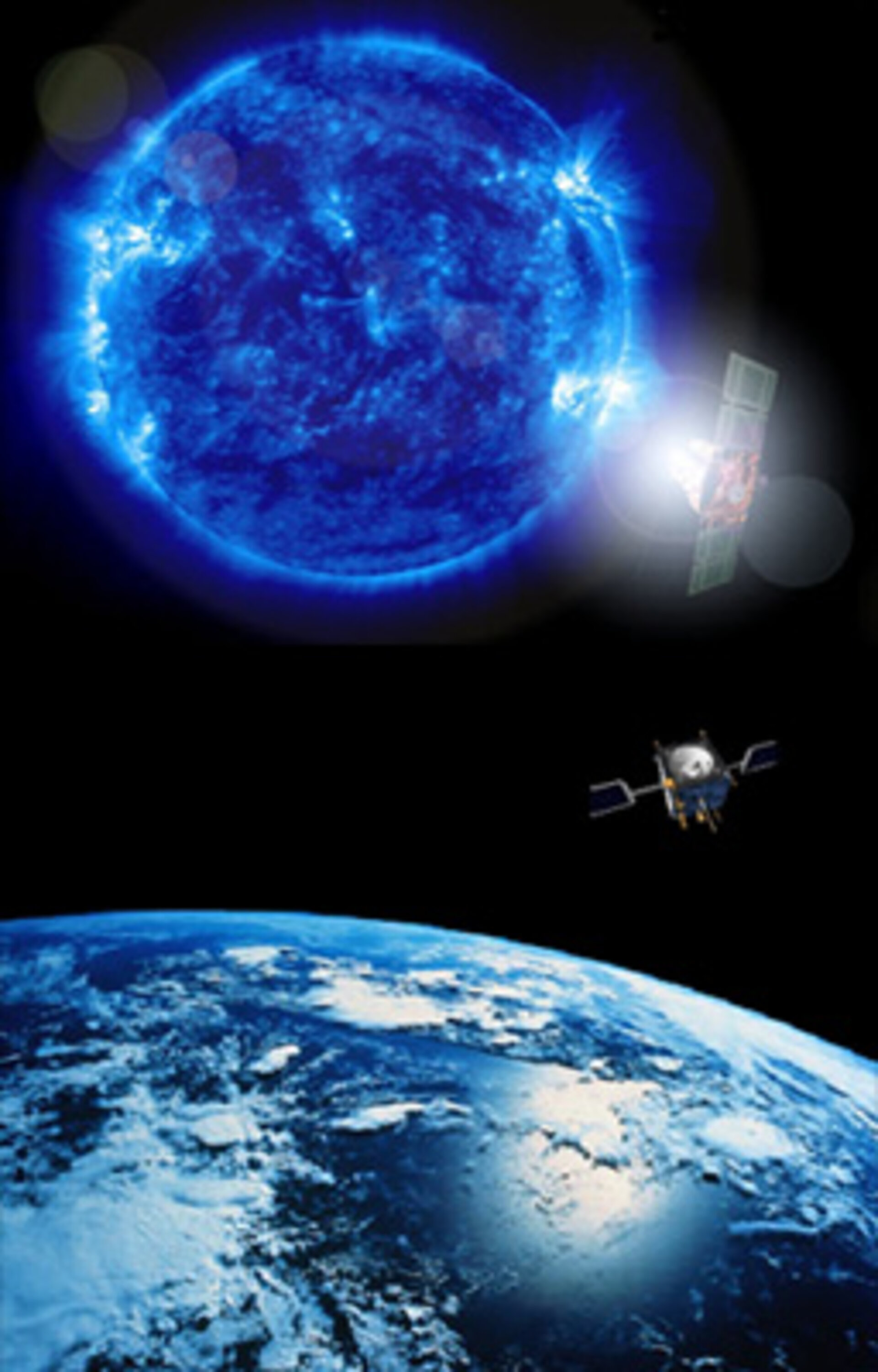Space environment conditions are a complex set of phenomena involving the Sun and the Earth