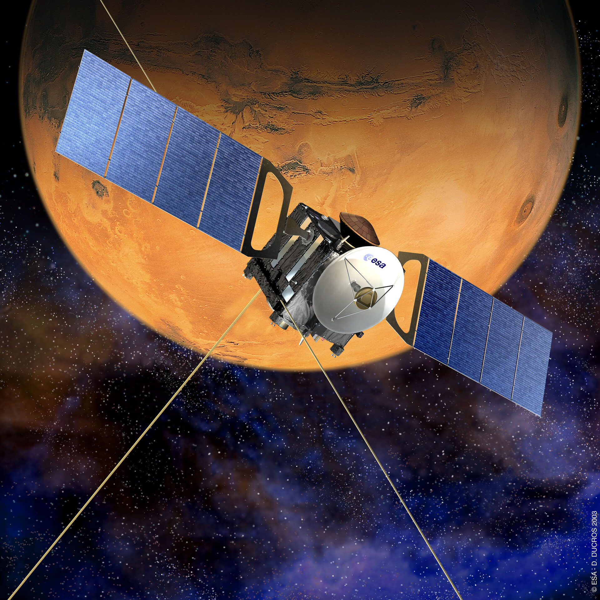 Bereit für Phoenix: Europas Mars Express