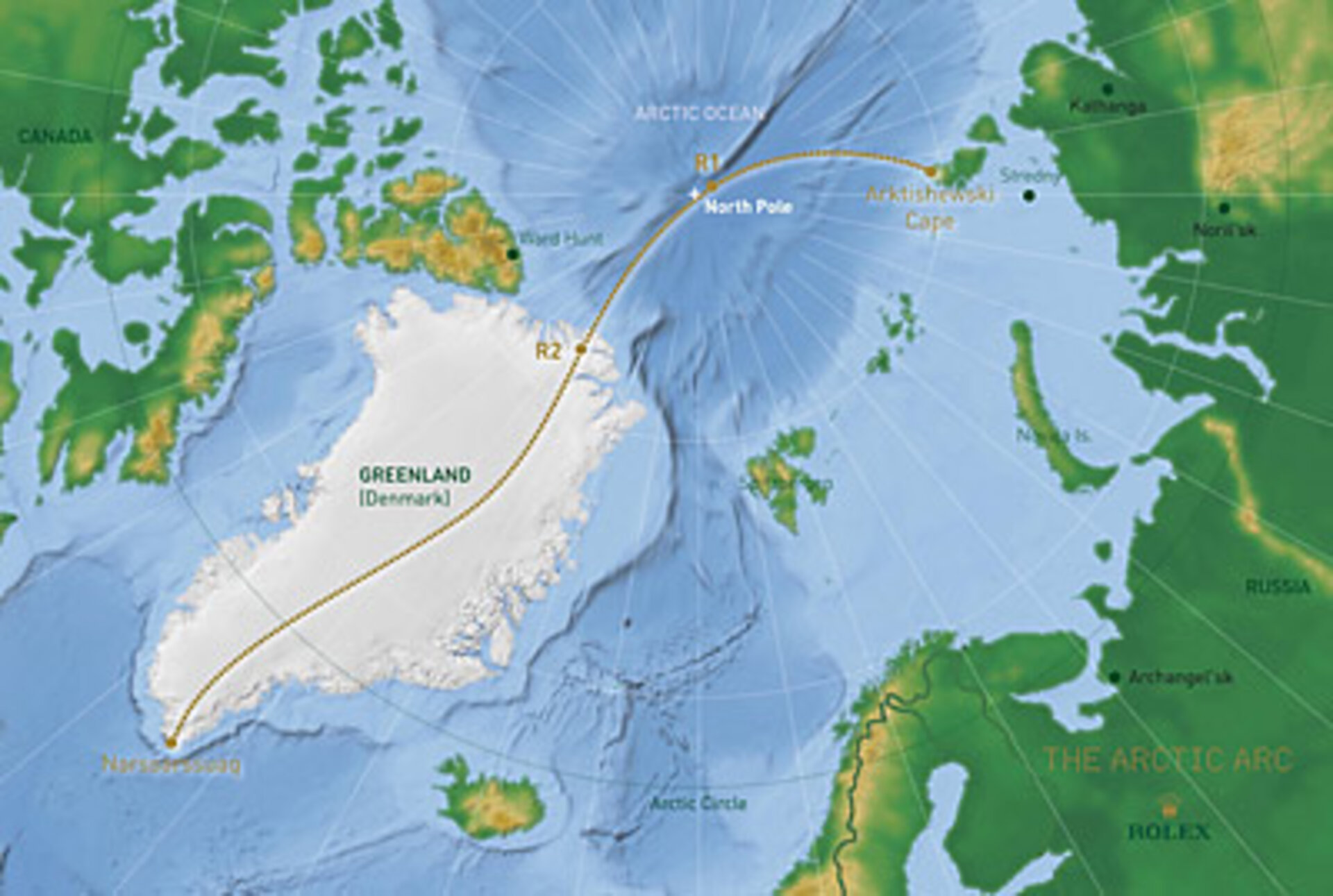 The Arctic Arc, un long et audacieux périple au Pôle Nord