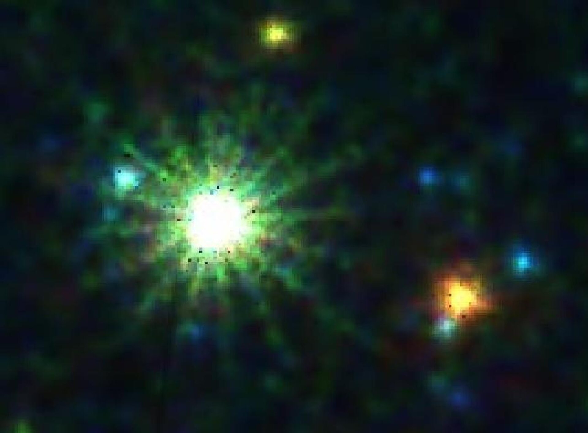Imagen de la estrella AB Aurigae obtenida por XMM-Newton