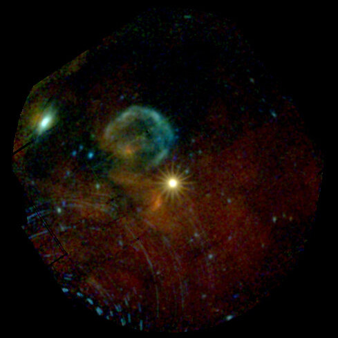 Imagen de una supernova vista por el telescopio XMM-Newton