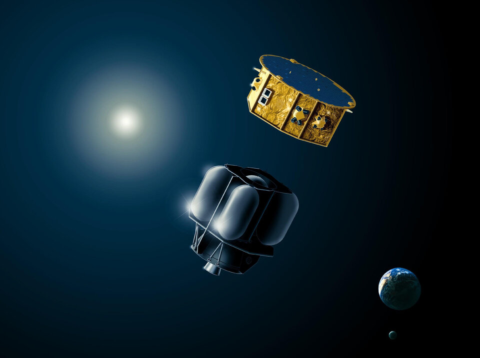 LISA Pathfinder artist's concept