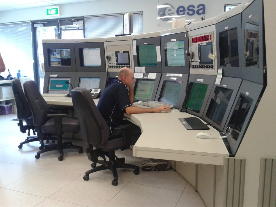 New Norcia station control room