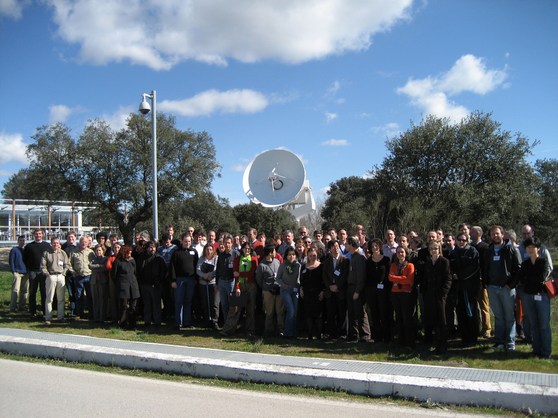 Participantes en el Workshop sobre Espectroscopía Astronómica y Observatorio Virtual en ESAC.