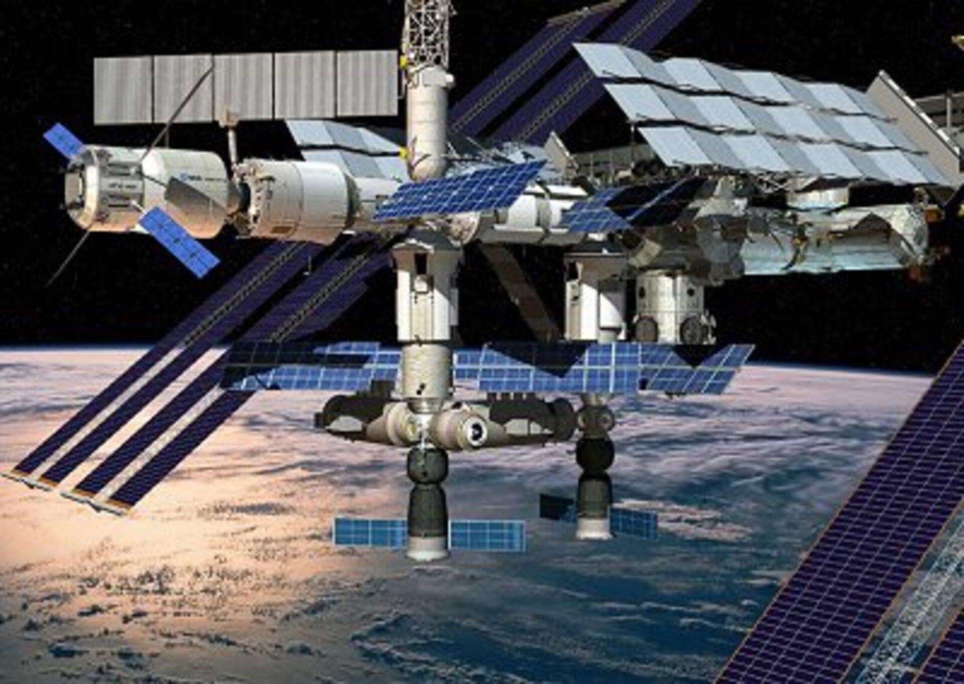 Artist's impression of ISS